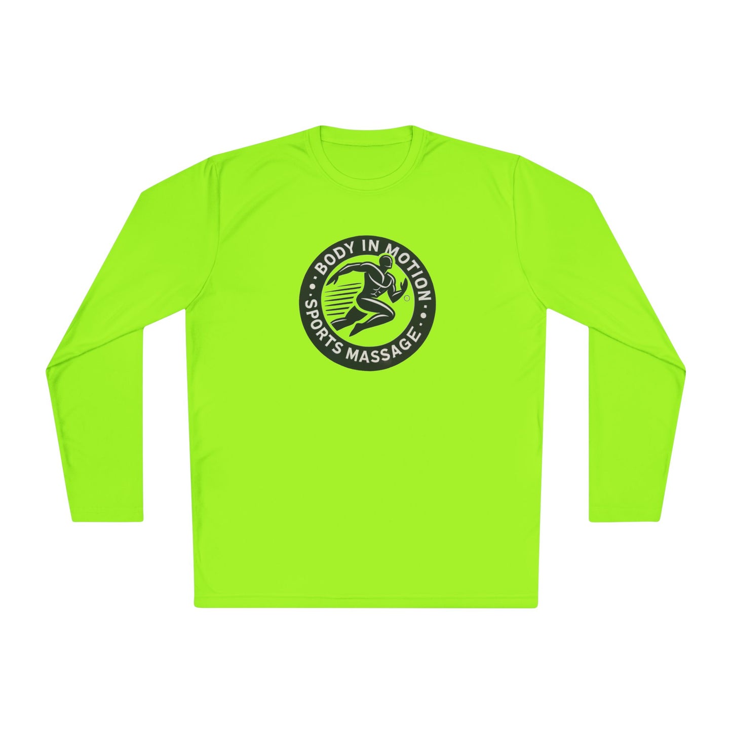 Sports Massage Long Sleeve Tee — "Body in Motion" Athletic Therapy Shirt