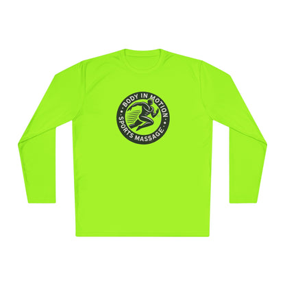 Sports Massage Long Sleeve Tee — "Body in Motion" Athletic Therapy Shirt