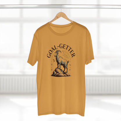 Goal-Getter Goat, Capricorn T-Shirt – Motivational Mountain Climber Tee