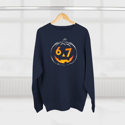 Halloween Pumpkin Crewneck Sweatshirt – Jack-O'-Lantern