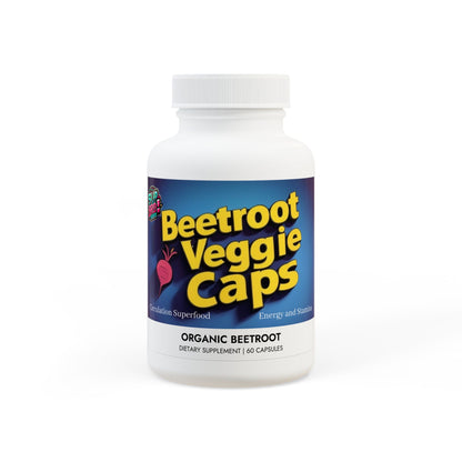 Beetroot Veggie Caps, Sup Bro Supplement (60 Capsules)