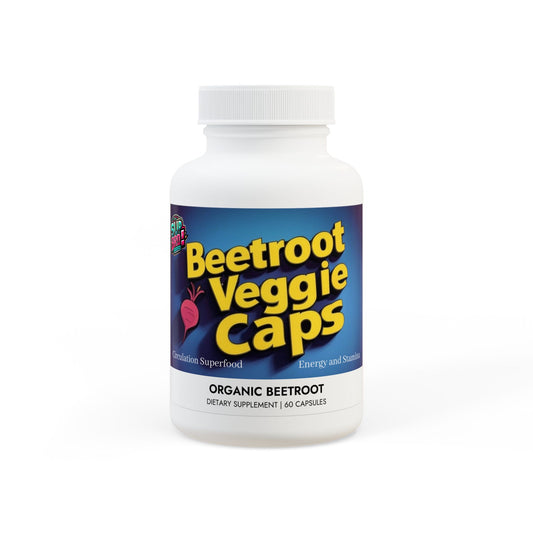 Beetroot Veggie Caps, Sup Bro Supplement (60 Capsules)