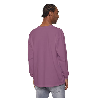 Bun in oven, Unisex Garment-dyed Long Sleeve T-Shirt - Psychonaut Swag