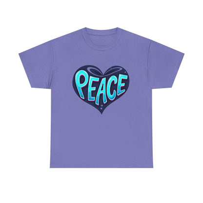 Peace Heart Tee - Psychonaut Swag