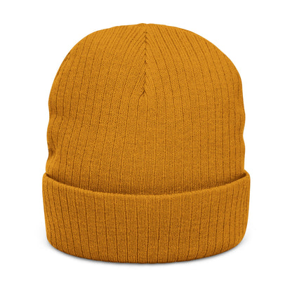 Advanced Mobile Detailing, Embroidered Ribbed Knit Beanie | Cozy Winter Hat, Gift for Him/Her, Stylish Accessories, Outdoor Essentials, Custom Beanie