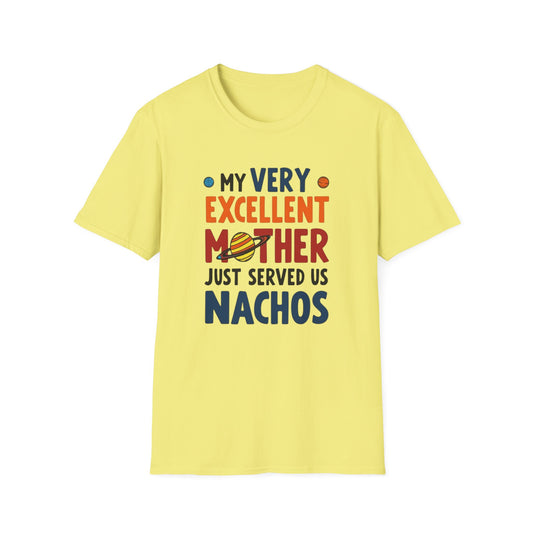 Planet order tee,  Day T-Shirt, Unisex Gift for Moms, Excellent Mother Shirt, Nachos Lover Tee, Casual Wear, Family Gathering Top