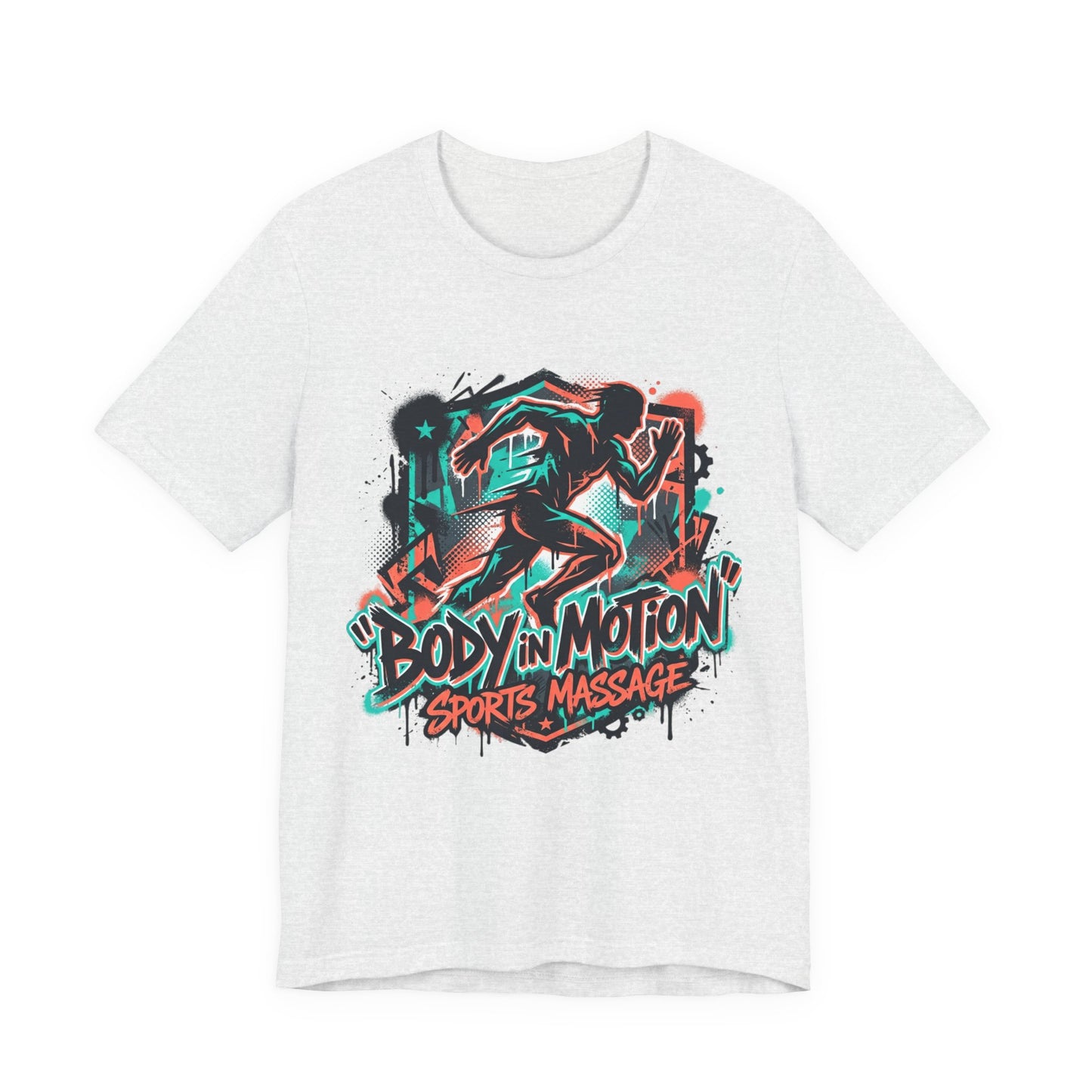 Sports Massage T-Shirt — Athletic Runner Graphic Tee