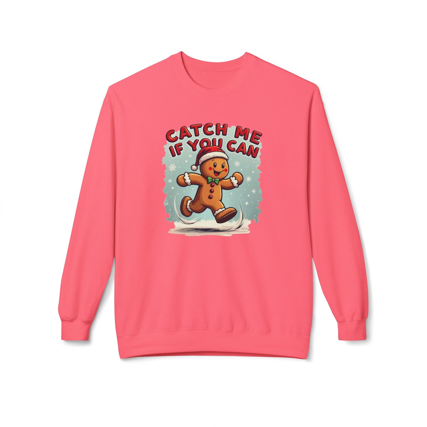 Gingerbread 'Catch Me If You Can' Crewneck Sweatshirt