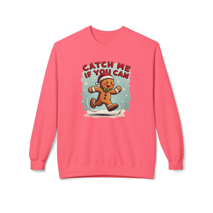 Gingerbread 'Catch Me If You Can' Crewneck Sweatshirt