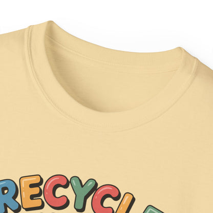 Recycle Your Joy Panda Tee — Cute Eco-Friendly Positive Message T-Shirt