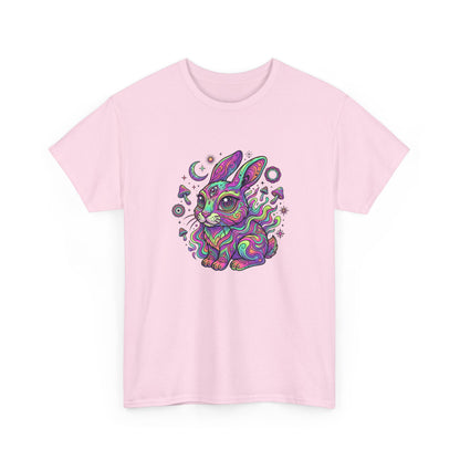 Psychedelic Bunny, Unisex Heavy Cotton Tee