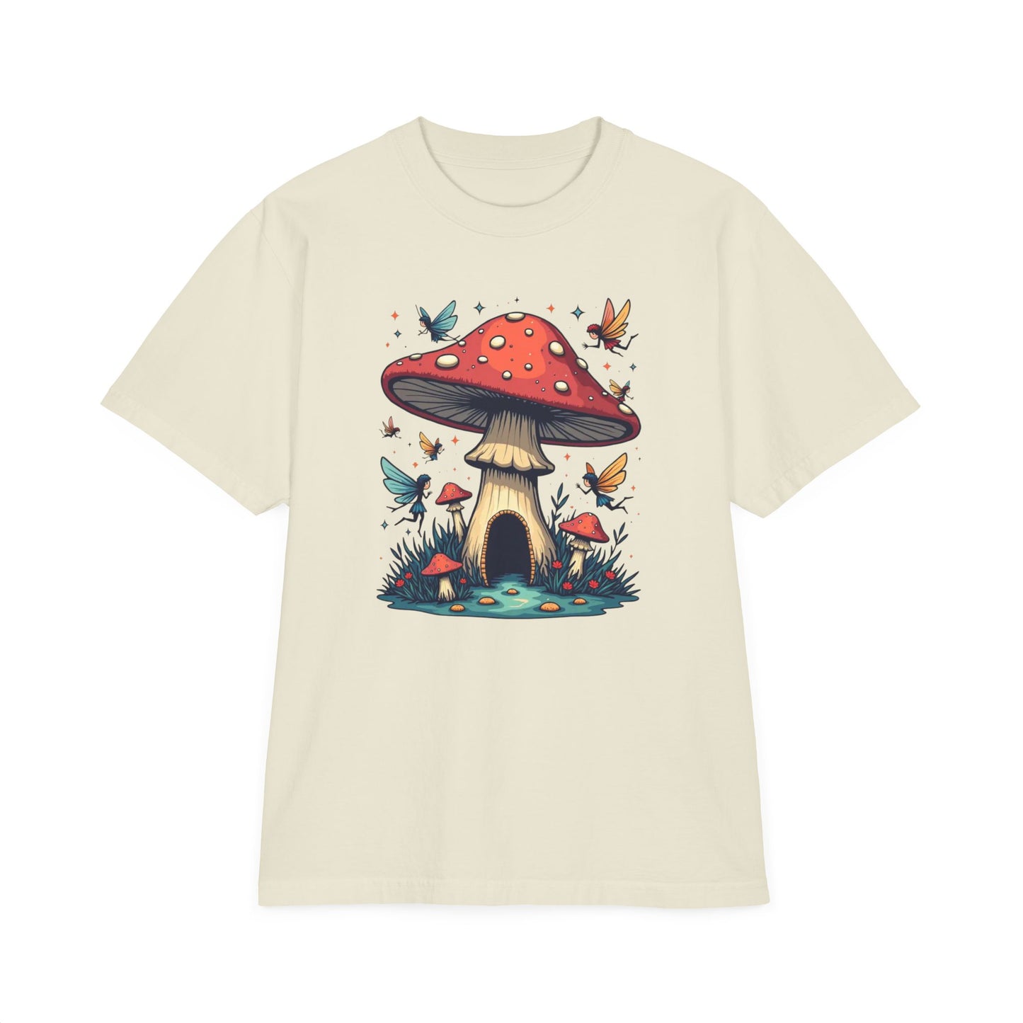 Mushroom Fairy Cottage T-Shirt