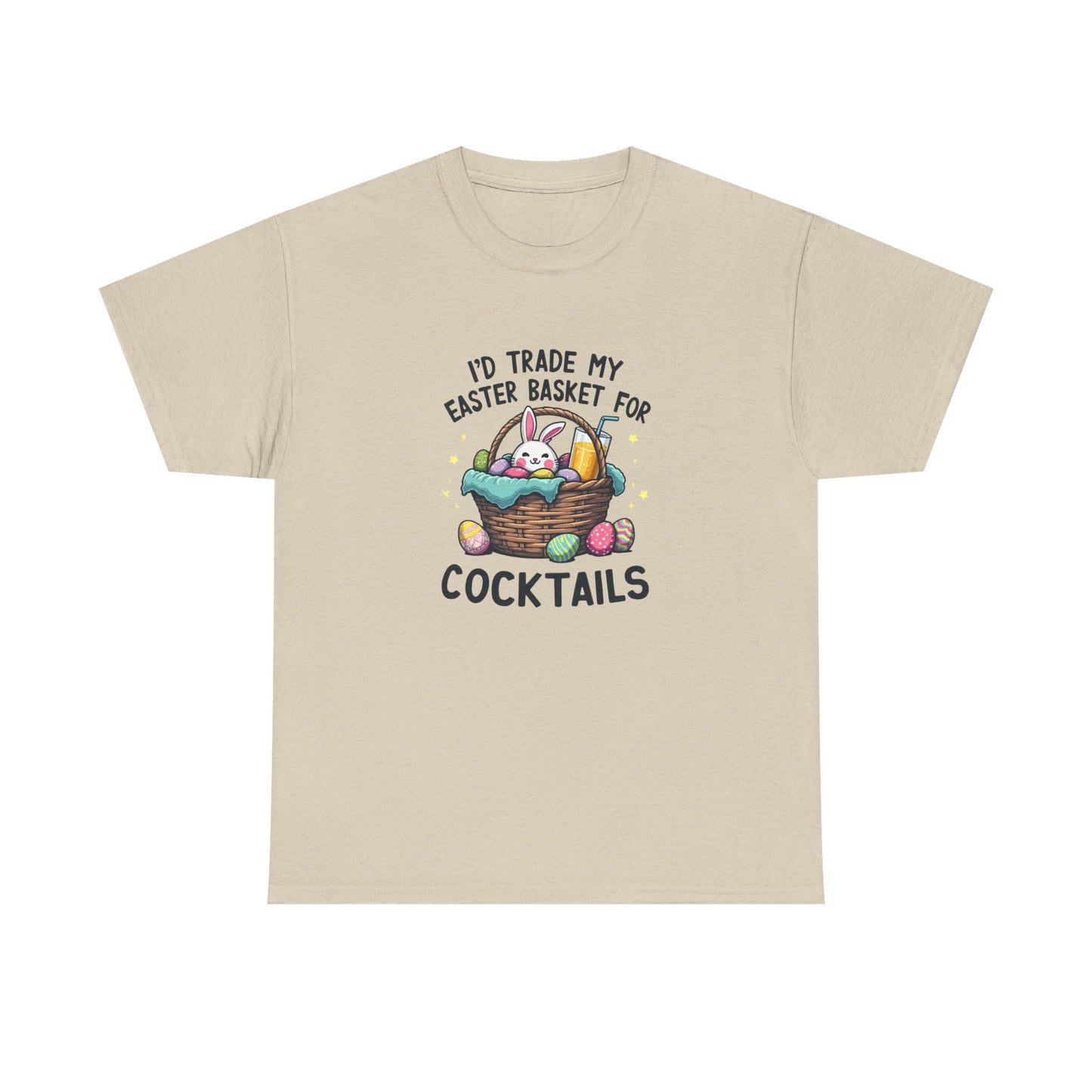 Easter Basket for Cocktails T-Shirt