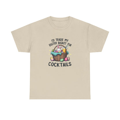 Easter Basket for Cocktails T-Shirt