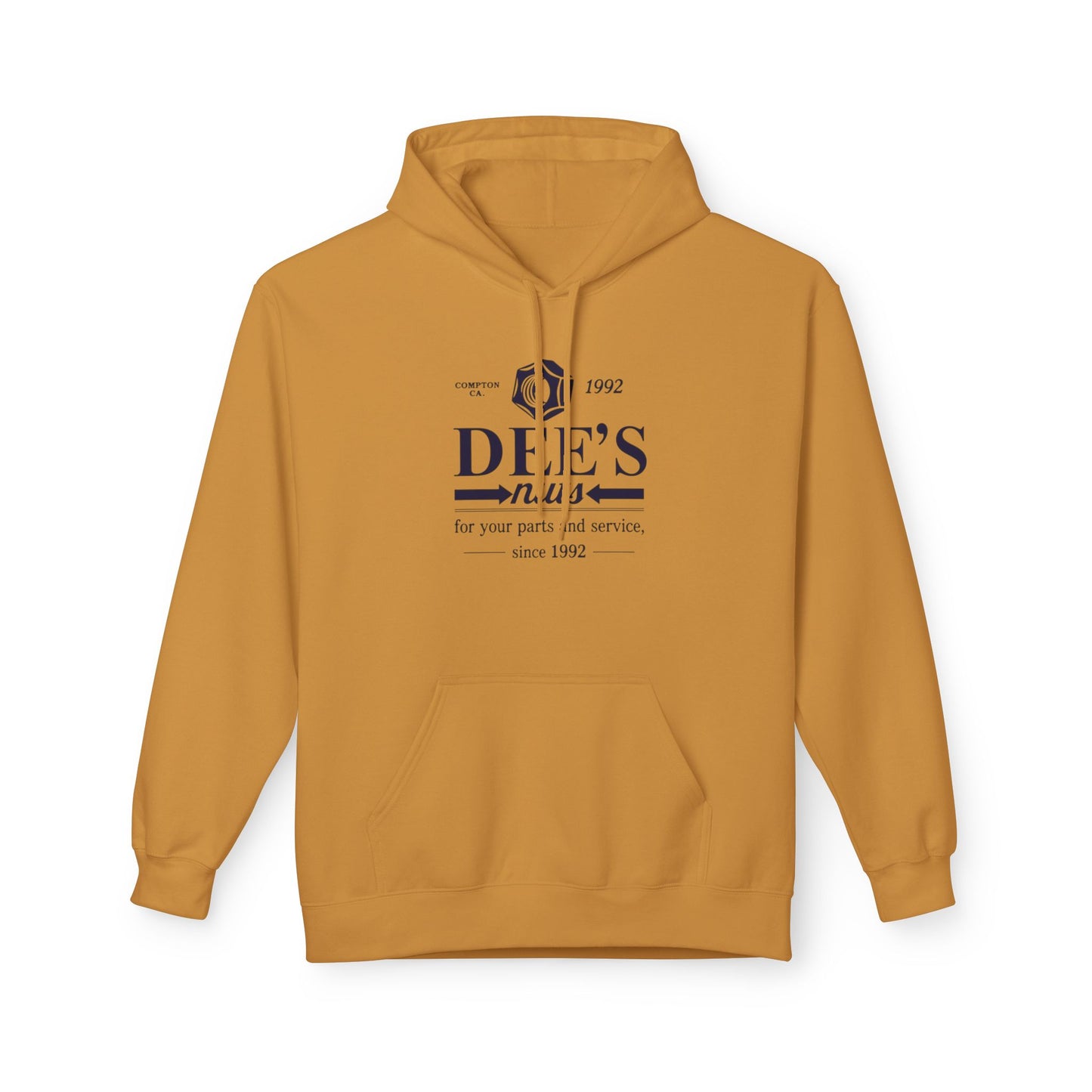 Hoodie - Dee's Vintage Logo Casual Pullover