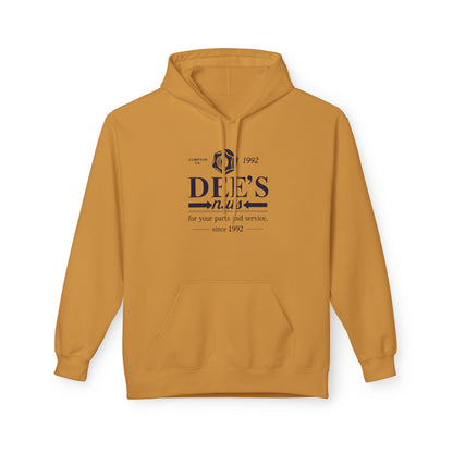 Hoodie - Dee's Vintage Logo Casual Pullover