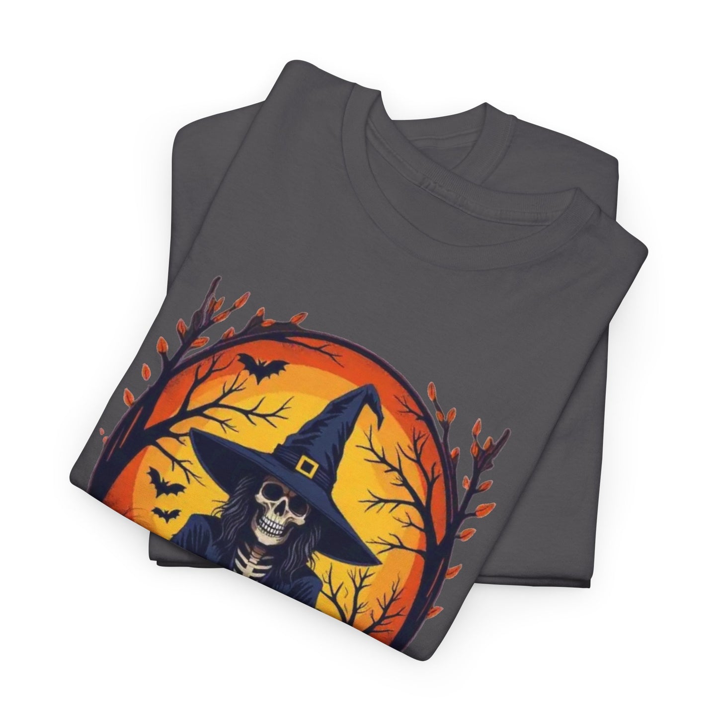 Boo Crew Halloween T-Shirt — Witch Skeleton Spooky Graphic Tee