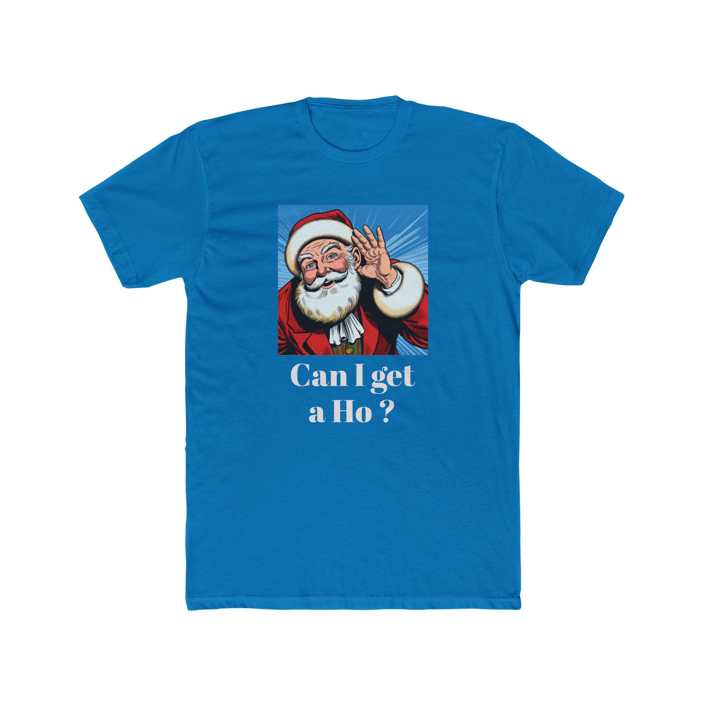 Santa Listening to his fans, Christmas T-Shirt — Funny Holiday Sweater Tee
