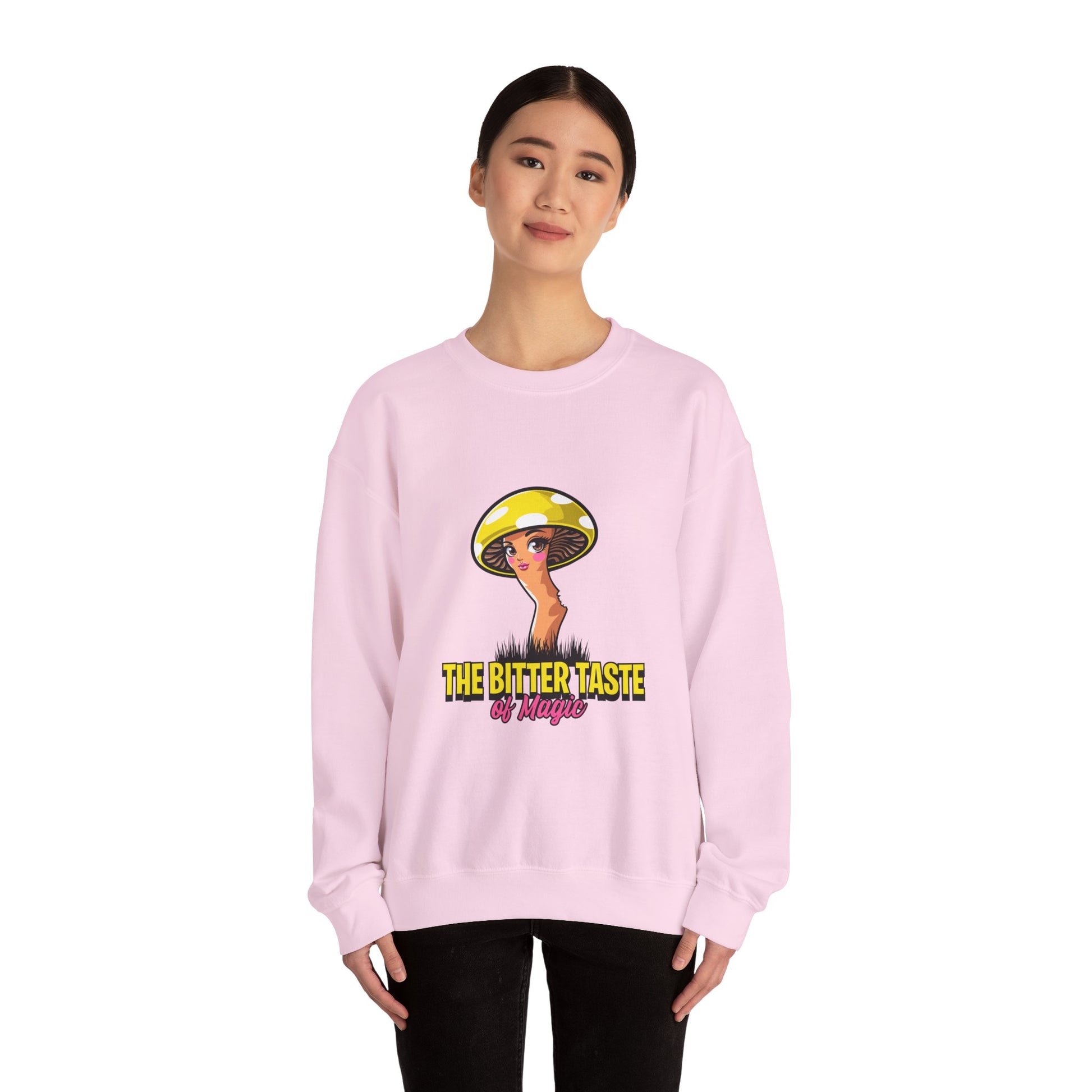 Crewneck Sweatshirt Sexy Bitter Shroom Design - Psychonaut Swag