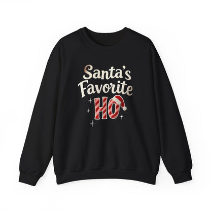 Santa’s Favorite, ugly Christmas sweater Unisex Heavy Blend™ Crewneck Sweatshirt
