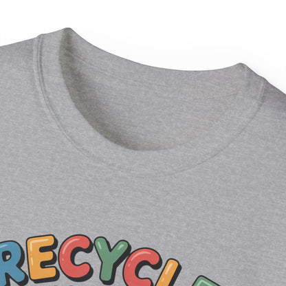 Recycle Your Joy Panda Tee — Cute Eco-Friendly Positive Message T-Shirt