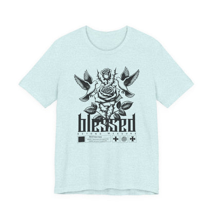 Blessed Rose Tee — Vintage Floral Graphic T‑Shirt