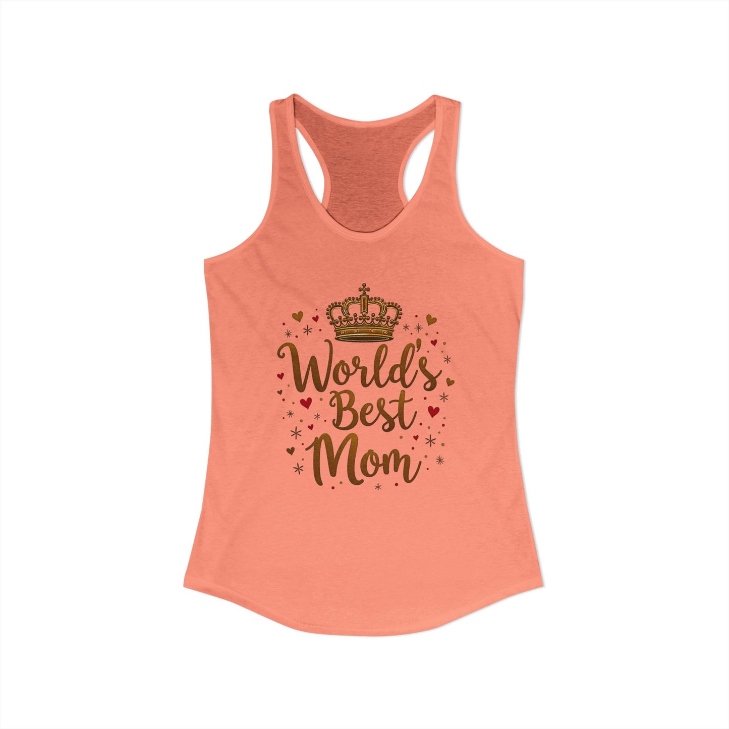 World's Best Mom, Women's Ideal Racerback Tank