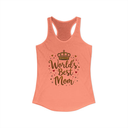 World's Best Mom, Women's Ideal Racerback Tank