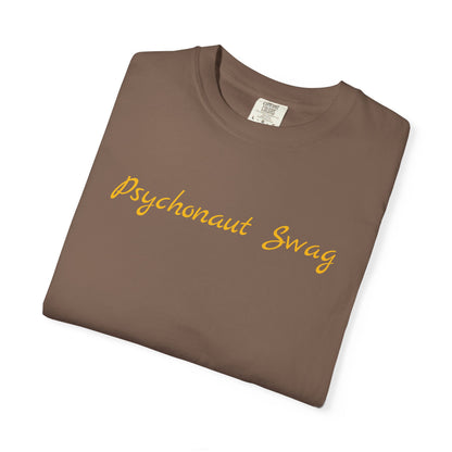 Psychonaut Staple, Chimp in Space Unisex Garment-Dyed T-shirt - Psychonaut Swag