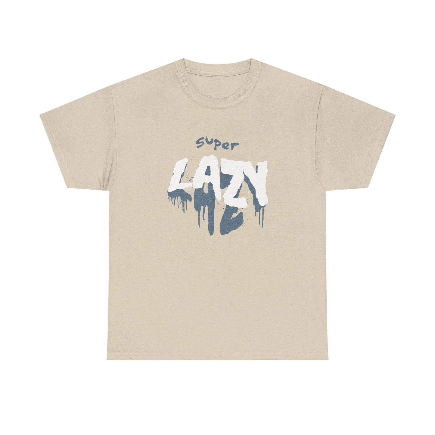 Super Lazy Graphic Tee — Casual Funny T-Shirt for Laid-Back Vibes