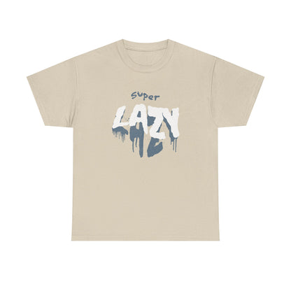 Super Lazy Graphic Tee — Casual Funny T-Shirt for Laid-Back Vibes