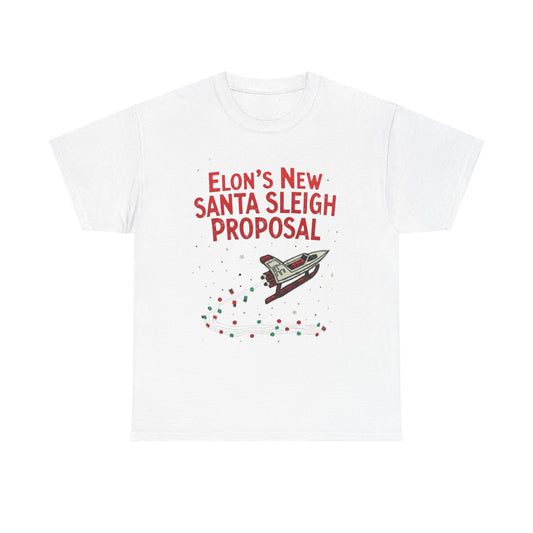 New Santa Sleigh Proposal T-Shirt