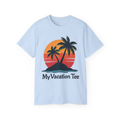 My Vacation Tee - Unisex Ultra Cotton Shirt for Beach Lovers - Psychonaut Swag