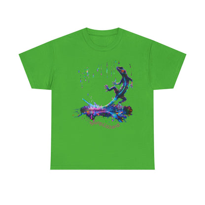 Slurp Lizzard, Unisex Heavy Cotton Tee - Psychonaut Swag