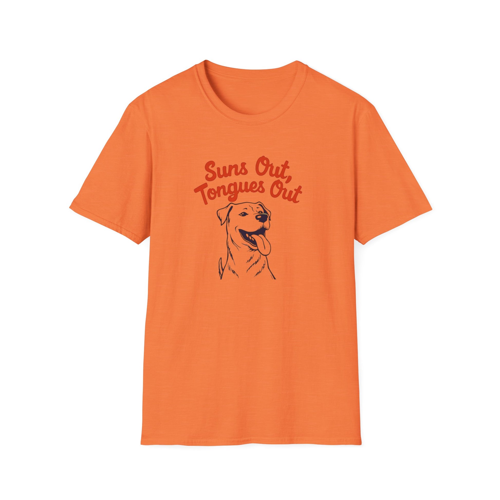 Suns Out, Tongues Out T-Shirt – Unisex Summer Tee, Dog Lovers Gift, Casual Wear, Cute Pet Shirt, Animal Lover Apparel - Psychonaut Swag