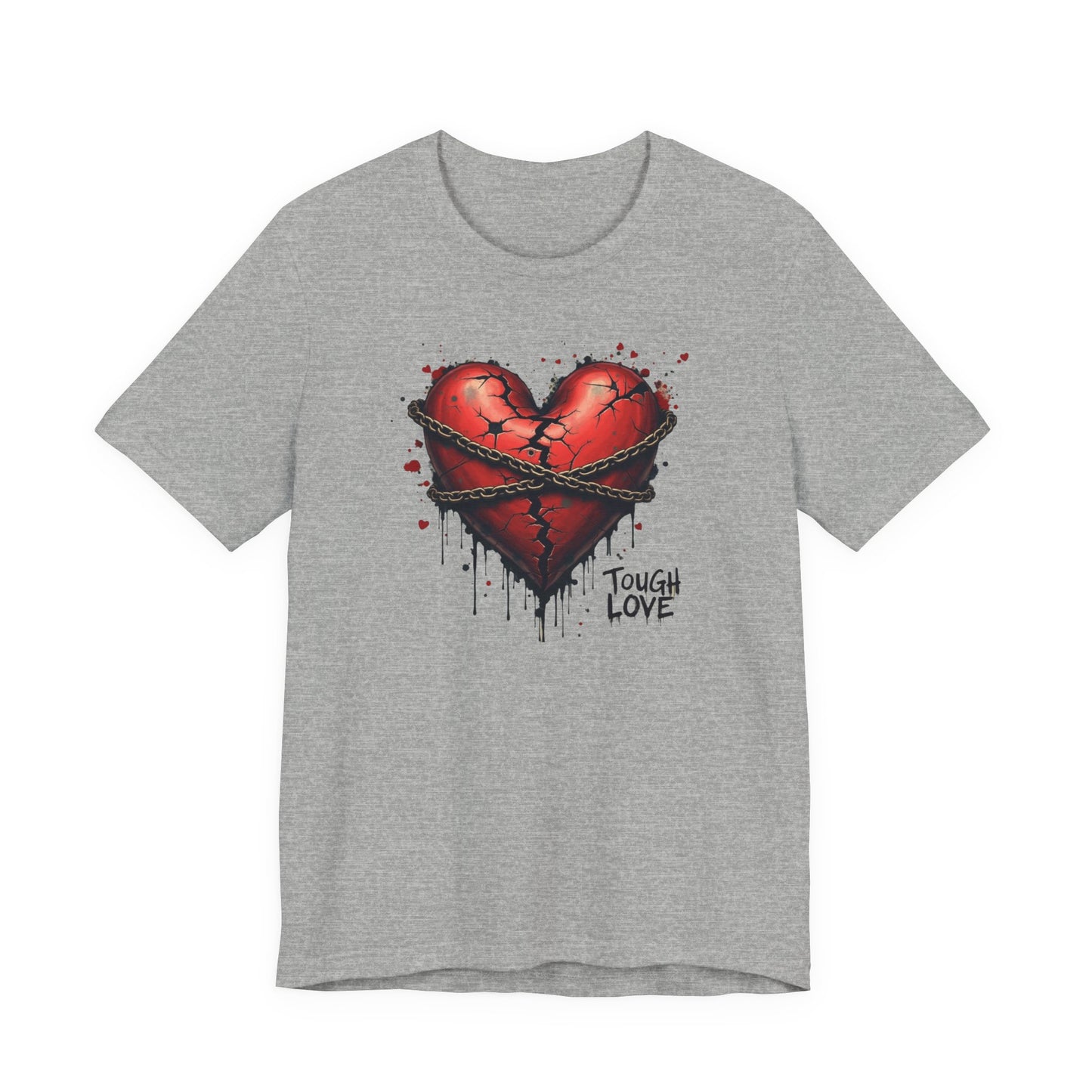 Broken Heart — 'Tough Love' Barbed Heart Graphic Tee