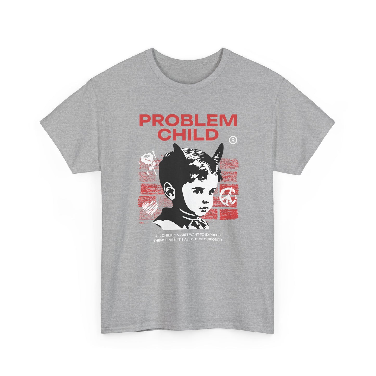 Problem Child, Unisex Heavy Cotton Tee