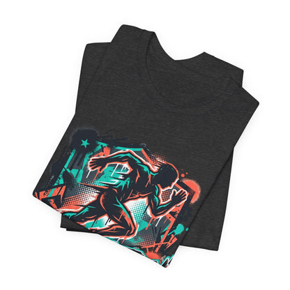 Sports Massage T-Shirt — Athletic Runner Graphic Tee