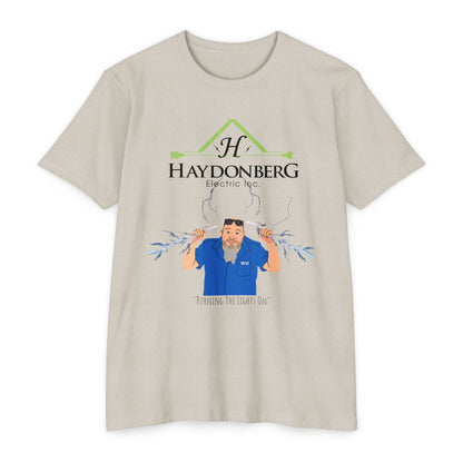 Haydonberg Turning The Lights On, Unisex CVC Jersey T-shirt