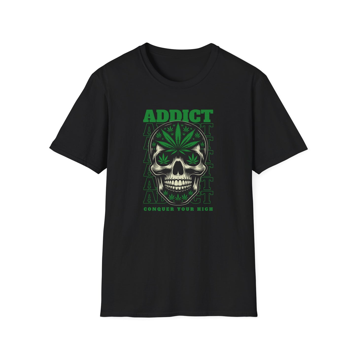 Cannabis Addict T-Shirt — Funny Marijuana Graphic Tee
