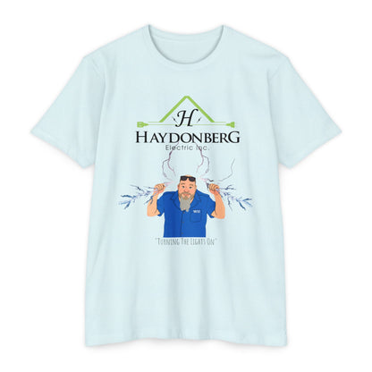 Haydonberg Turning The Lights On, Unisex CVC Jersey T-shirt