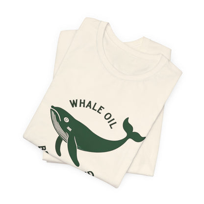 Whale Oil Beef Hooked, Unisex Jersey Short Sleeve Tee
