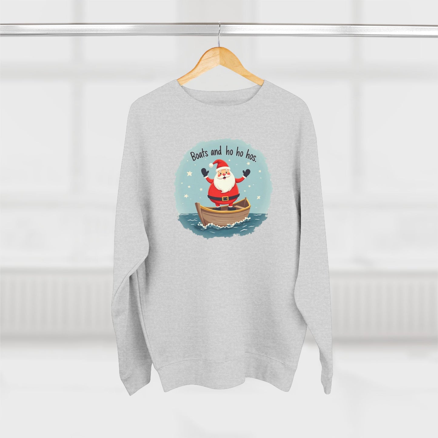 Boats and Ho Ho Hos, Unisex Crewneck Sweatshirt