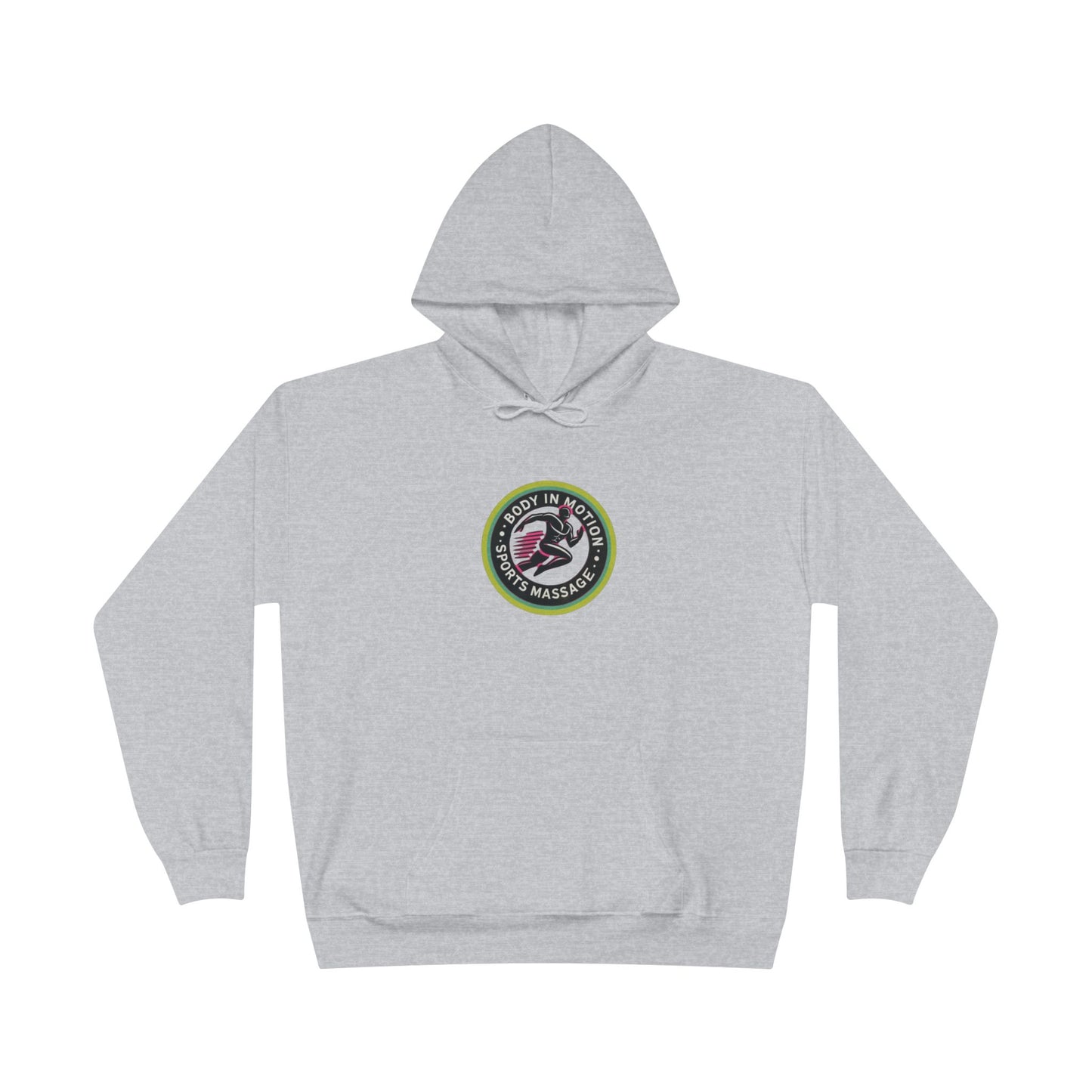Sports Massage, Logo Hoodie — 'Run Fast' Athletic Pullover