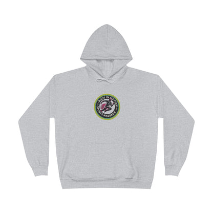 Sports Massage, Logo Hoodie — 'Run Fast' Athletic Pullover