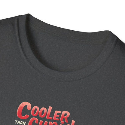 Cooler Than Cupid T-Shirt — Retro Valentine Skeleton Couple Tee
