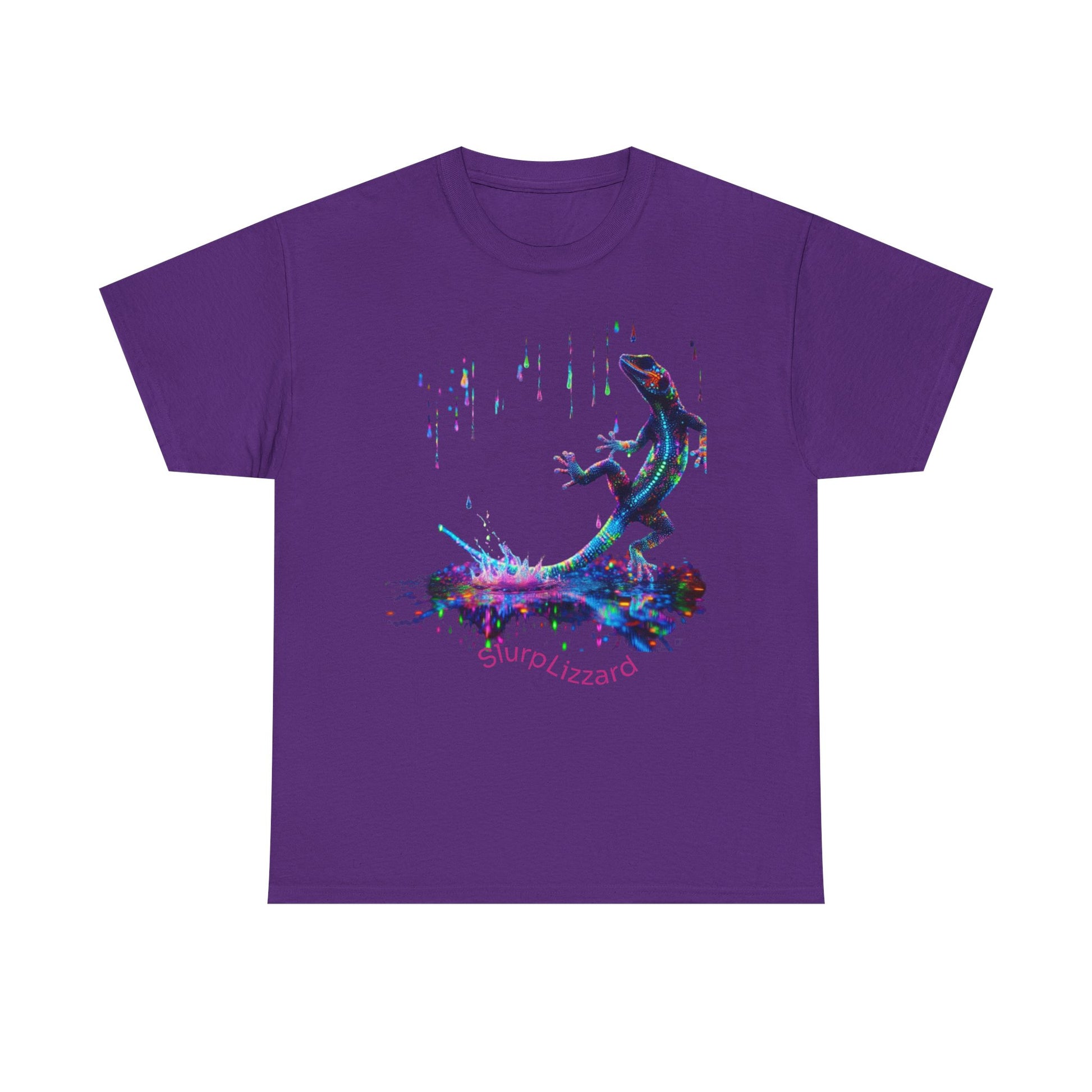 Slurp Lizzard, Unisex Heavy Cotton Tee - Psychonaut Swag