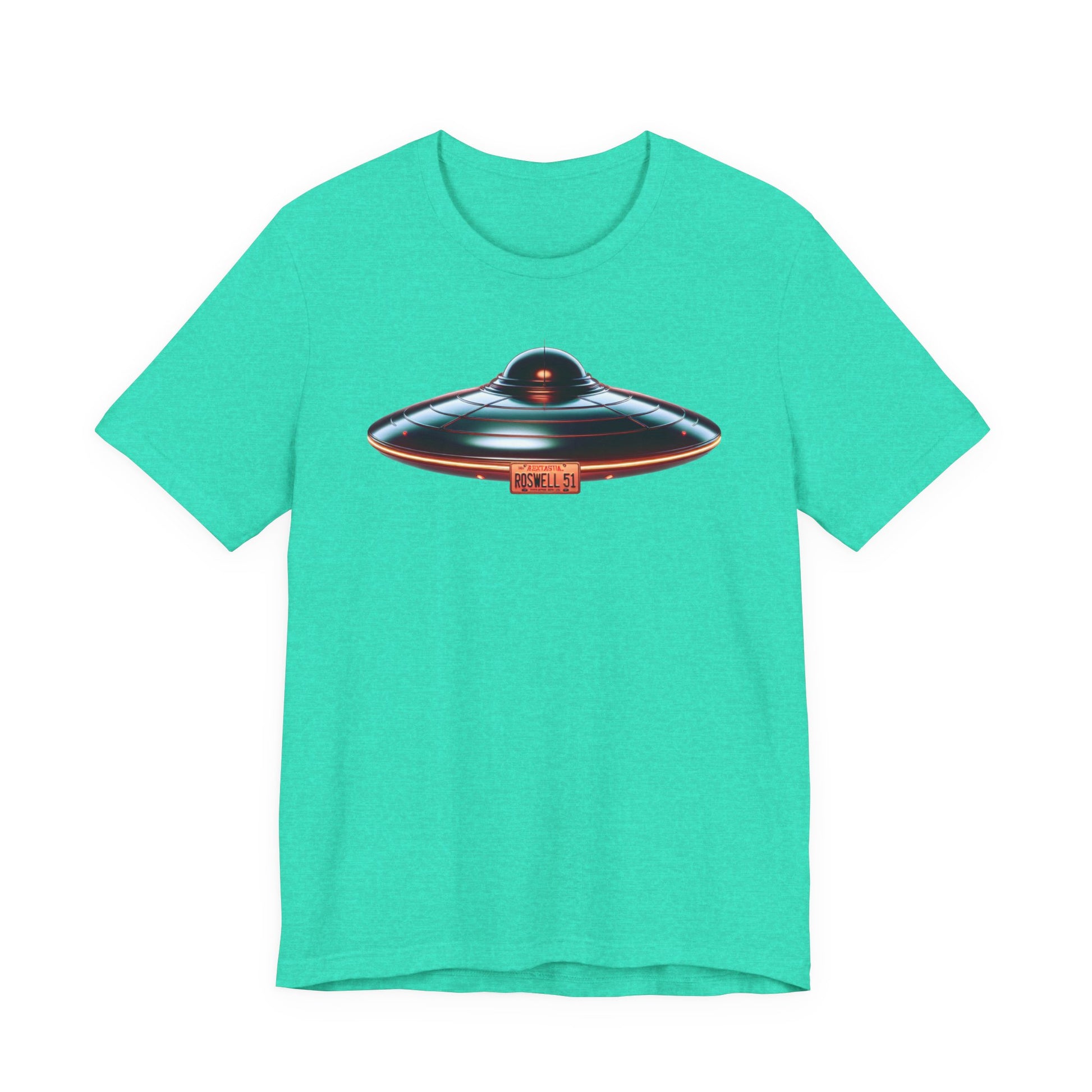 Flying Saucer, Unisex Jersey Short Sleeve Tee - Psychonaut Swag