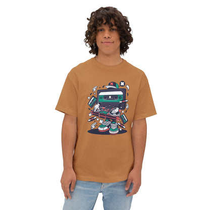 Retro Cassette Robot Tee