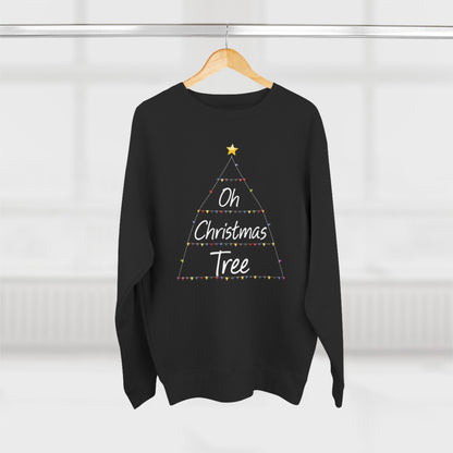 Oh Christmas Tree Sweatshirt — Minimal Holiday Crewneck